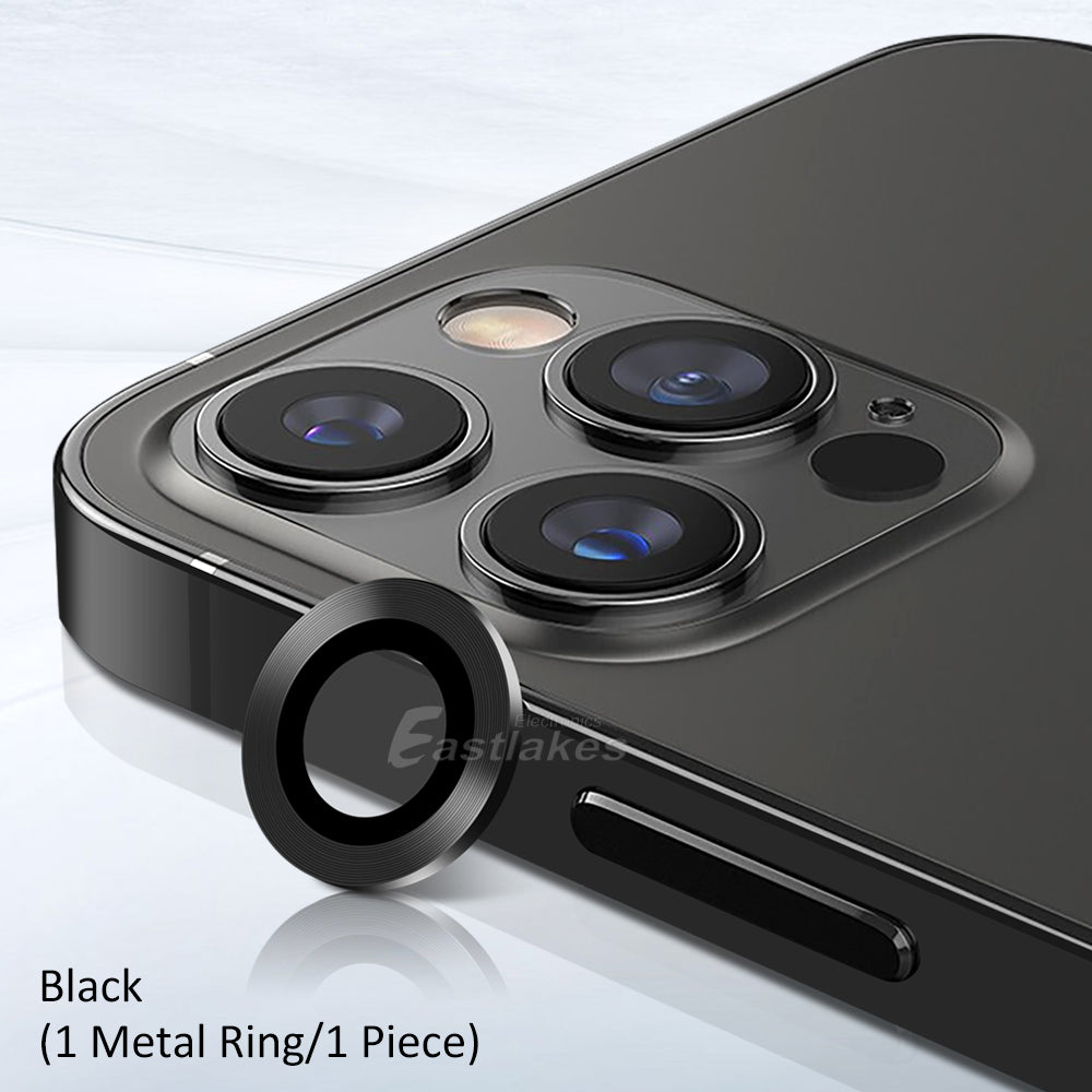 Apple iPhone 12 Series Camera Lens Metal Tempered Glass Protector - Eastlakes Electronics